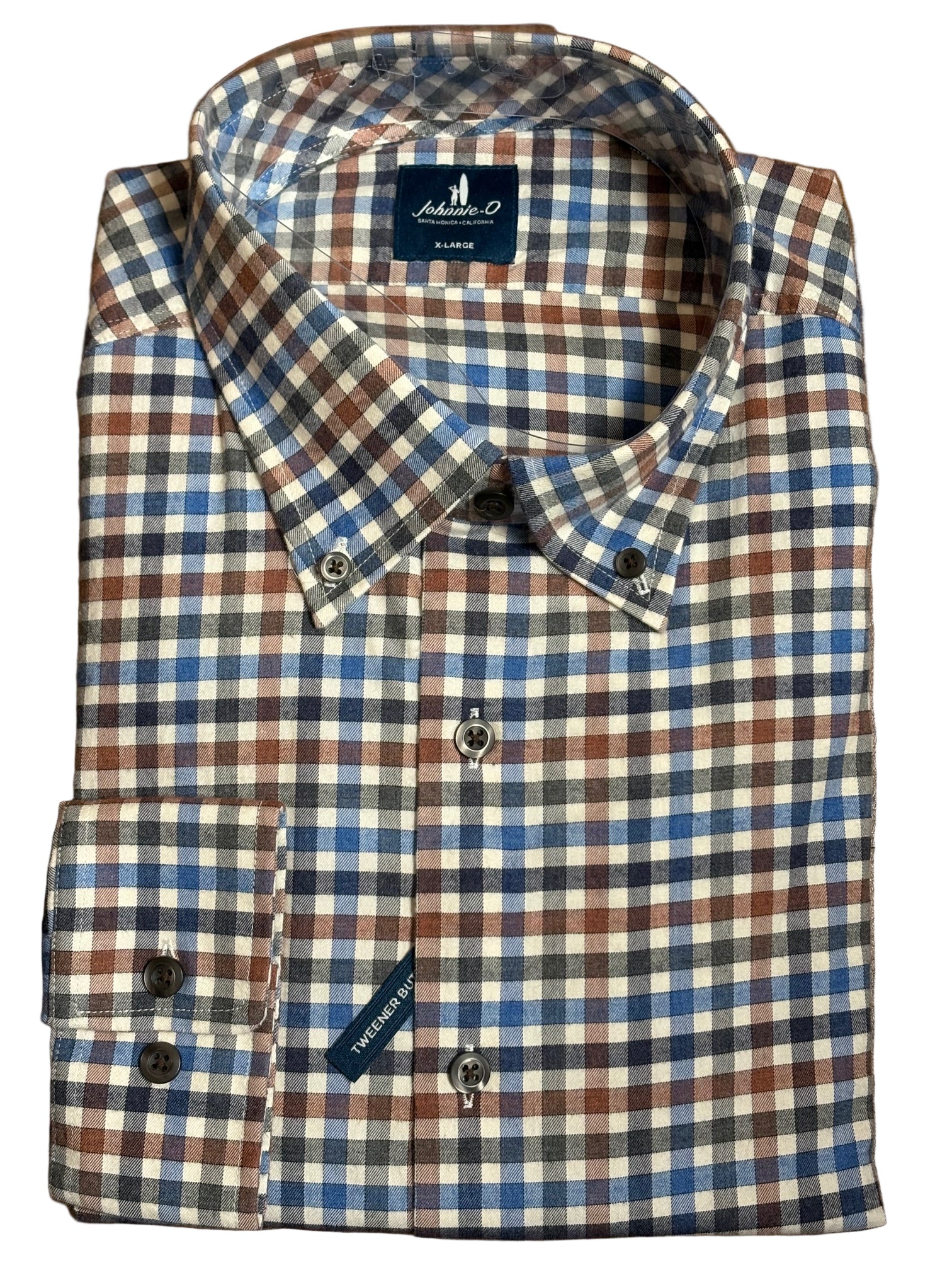 Extra soft brushed cotton long sleeve shirt that is perfect to wear with jeans or dressed up with slacks and a sport coat. 