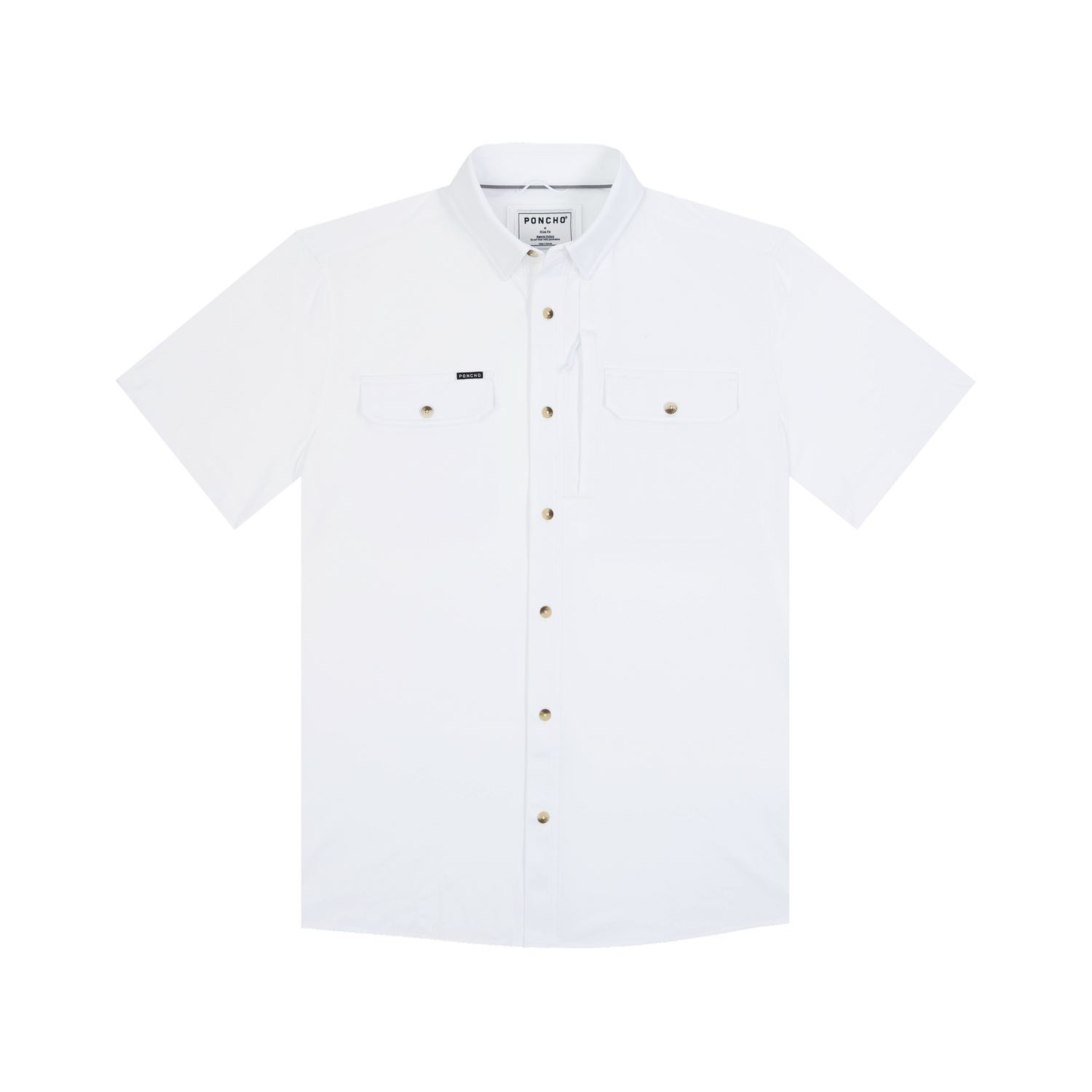 Poncho Button Regular Fit