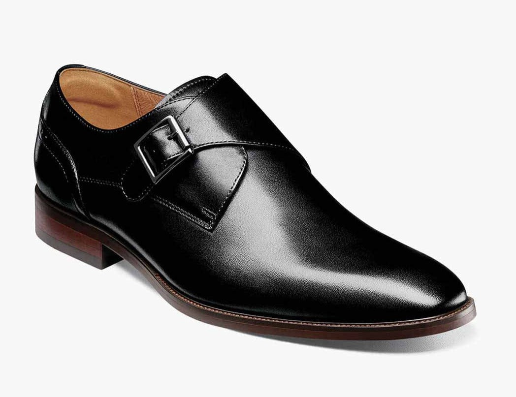 FLORSHEIM - C2500 - Sorrento Single-Monk Strap (Black)