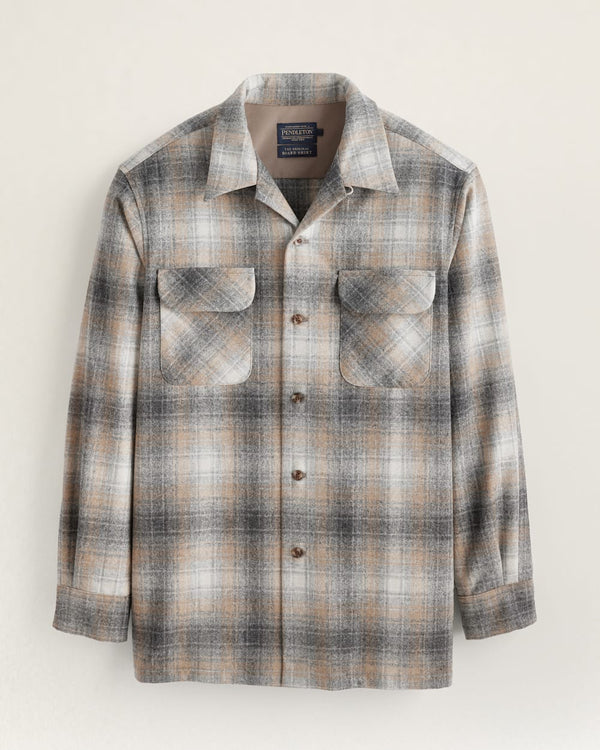 Pendleton ウールシャツ “青ベース / オンブレチェック
