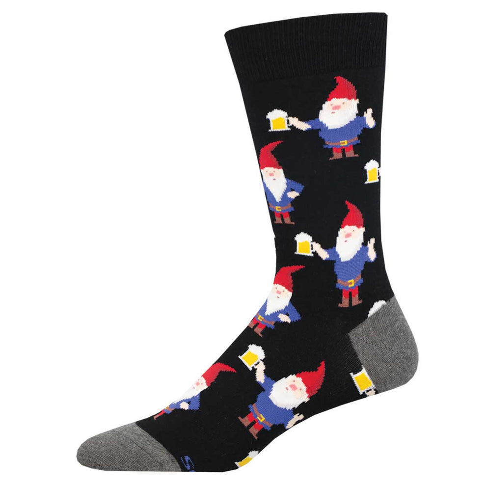 Socksmith MNC3027-BLK Gnome Beer