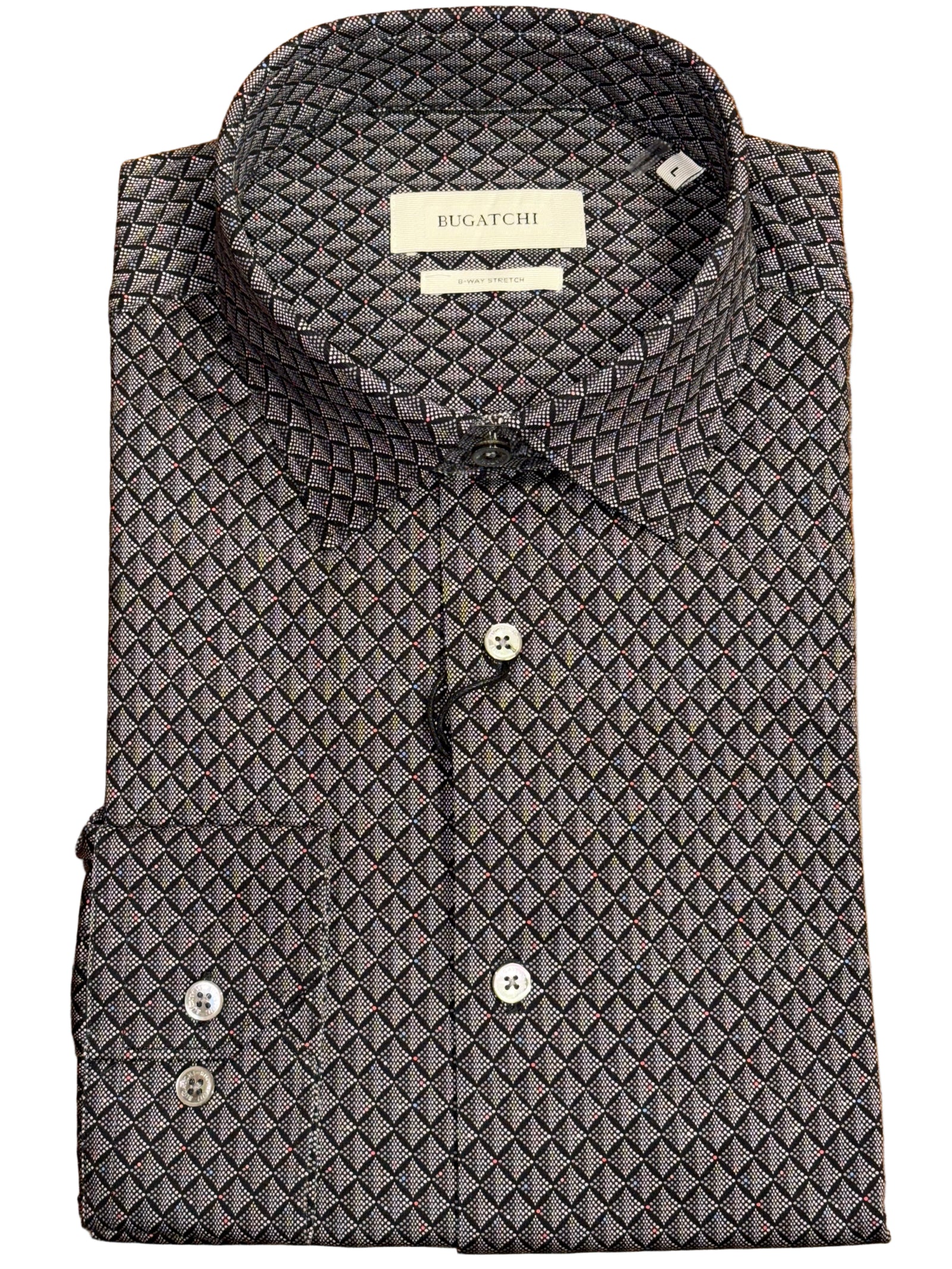 OoohCotton® is a performance, double-mercerized, wrinkle-resistant, breathable, and easy-care cotton blend with 8-way stretch, quick-dry, and thermal comfort properties.
Point Collar
Full Button Closure
8-Way Stretch
Double Mercerized
Easy Care
High Breathability
Quick Dry
Wrinkle Resistant
Thermal Comfort
Imported
Machine Wash


Material:&nbsp;92% Cotton 8% Spandex