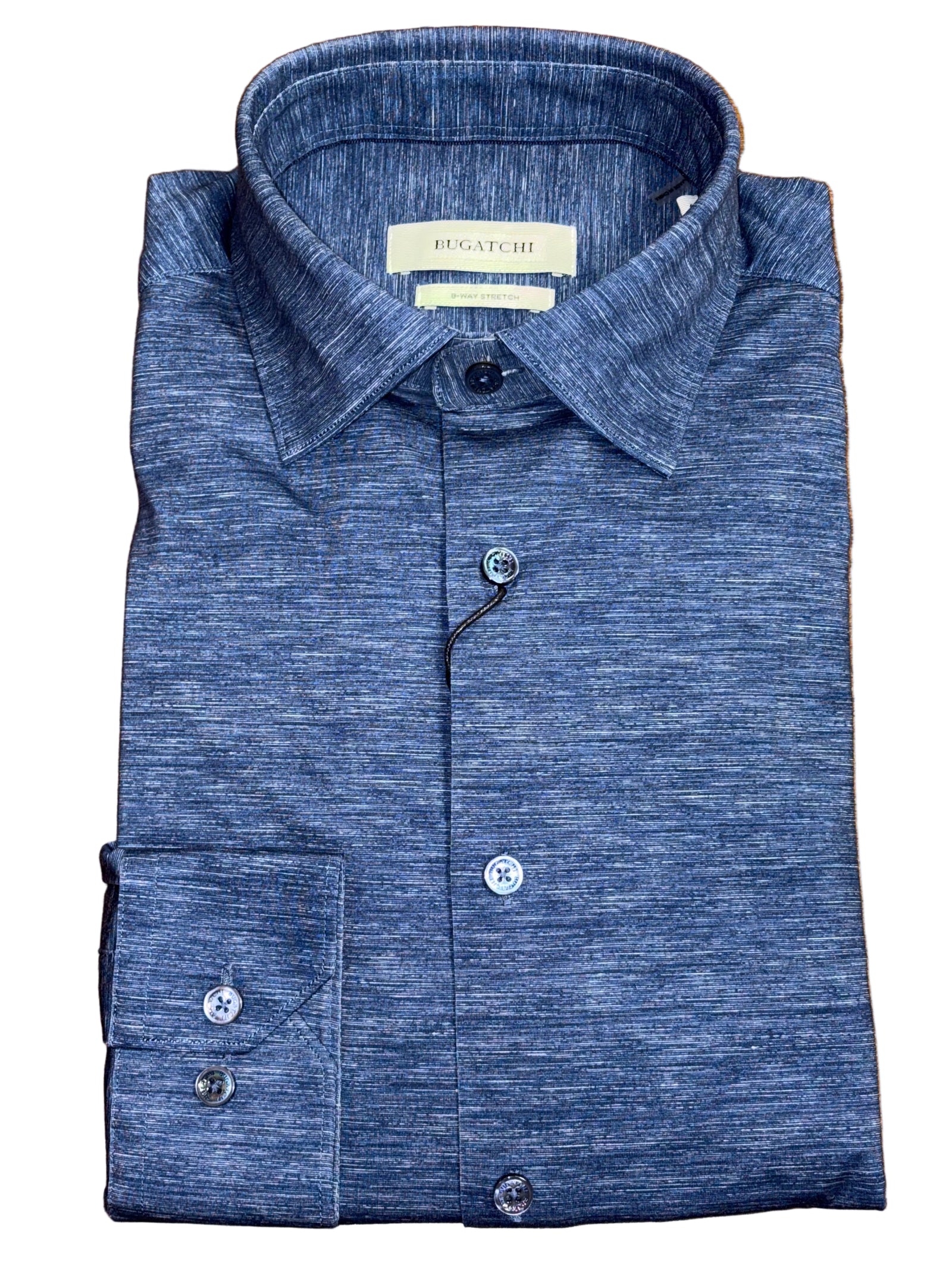 OoohCotton® is a performance, double-mercerized, wrinkle-resistant, breathable, and easy-care cotton blend with 8-way stretch, quick-dry, and thermal comfort properties.
Point Collar
Full Button Closure
8-Way Stretch
Double Mercerized
Easy Care
High Breathability
Quick Dry
Wrinkle Resistant
Thermal Comfort
Imported
Machine Wash


Material:&nbsp;92% Cotton 8% Spandex