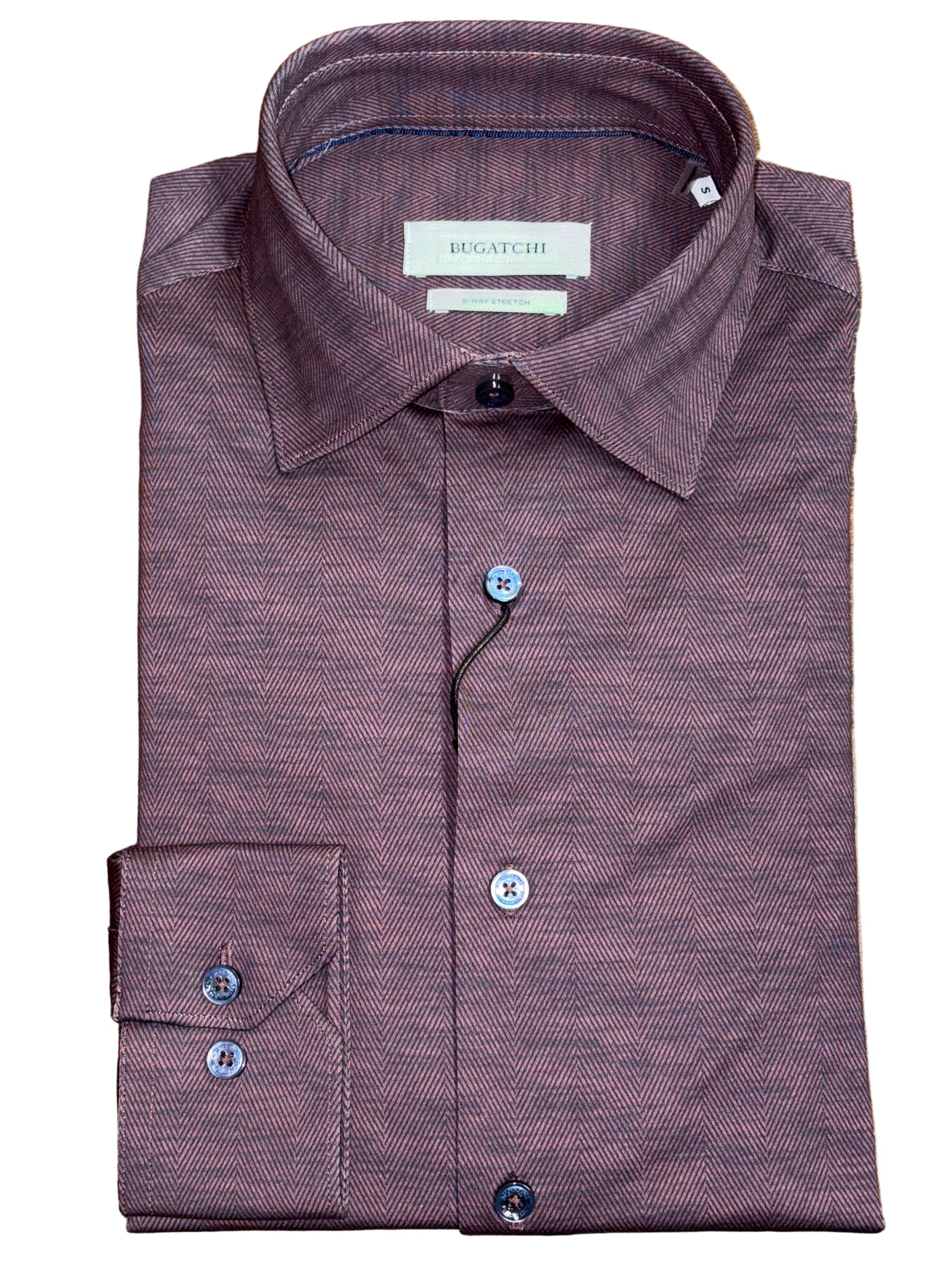 OoohCotton® is a performance, double-mercerized, wrinkle-resistant, breathable, and easy-care cotton blend with 8-way stretch, quick-dry, and thermal comfort properties.
Point Collar
Full Button Closure
8-Way Stretch
Double Mercerized
Easy Care
High Breathability
Quick Dry
Wrinkle Resistant
Thermal Comfort
Imported
Machine Wash


Material:&nbsp;92% Cotton 8% Spandex