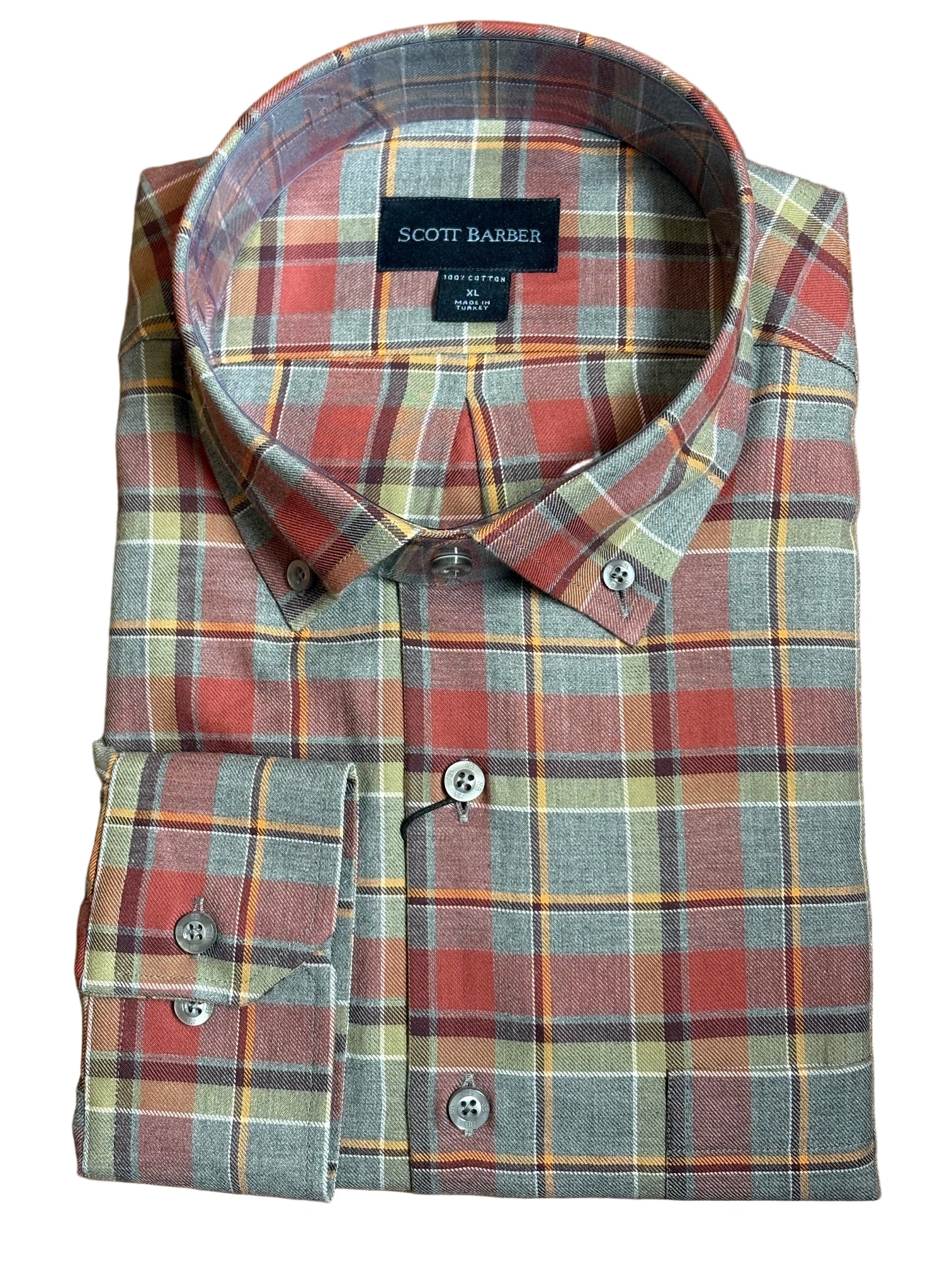 Extra soft brushed cotton long sleeve shirt that is perfect to wear with jeans or dressed up with slacks and a sport coat.&nbsp;