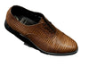 STACY PENNER - Cognac Lizard Wing Tip (A1613)