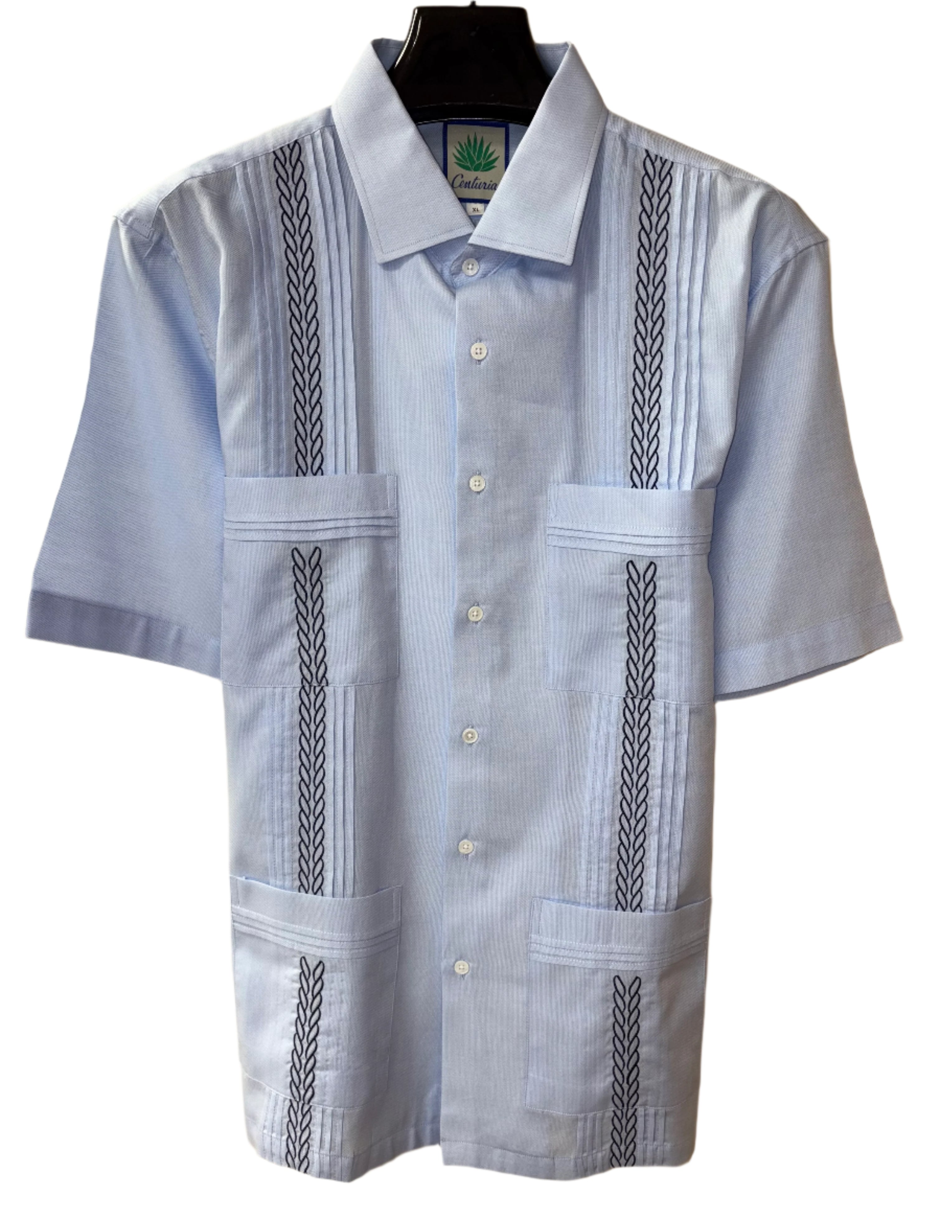 完売品UNION ORIGINAL Guyaberra S/SL Shirt Striped Guayabera Shirt - Labour Union Clothing – Labour