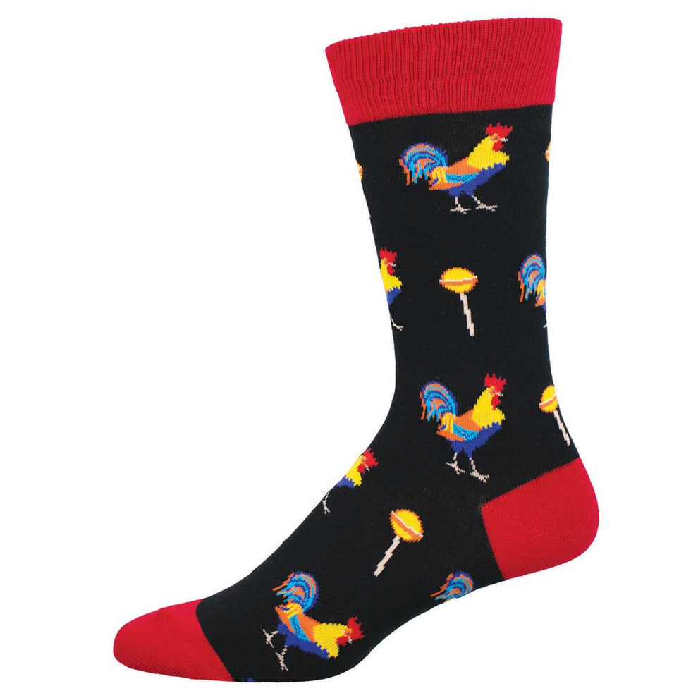 Socksmith MNC3490-BLK Rooster