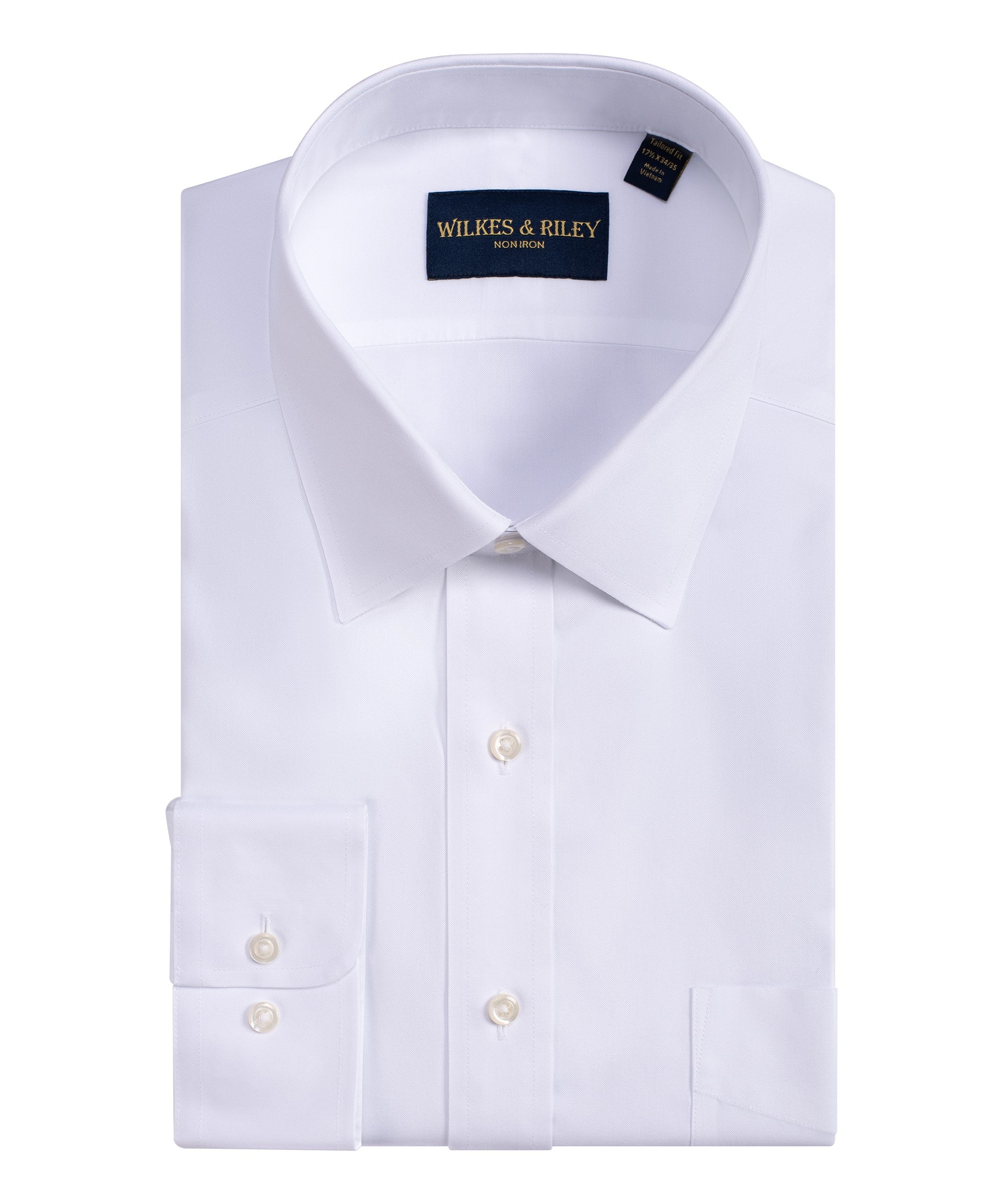 Wilkes Point Collar Blue & White 22 X 35 / White Wilkes Point Collar Blue & White 22 X 35 / White
