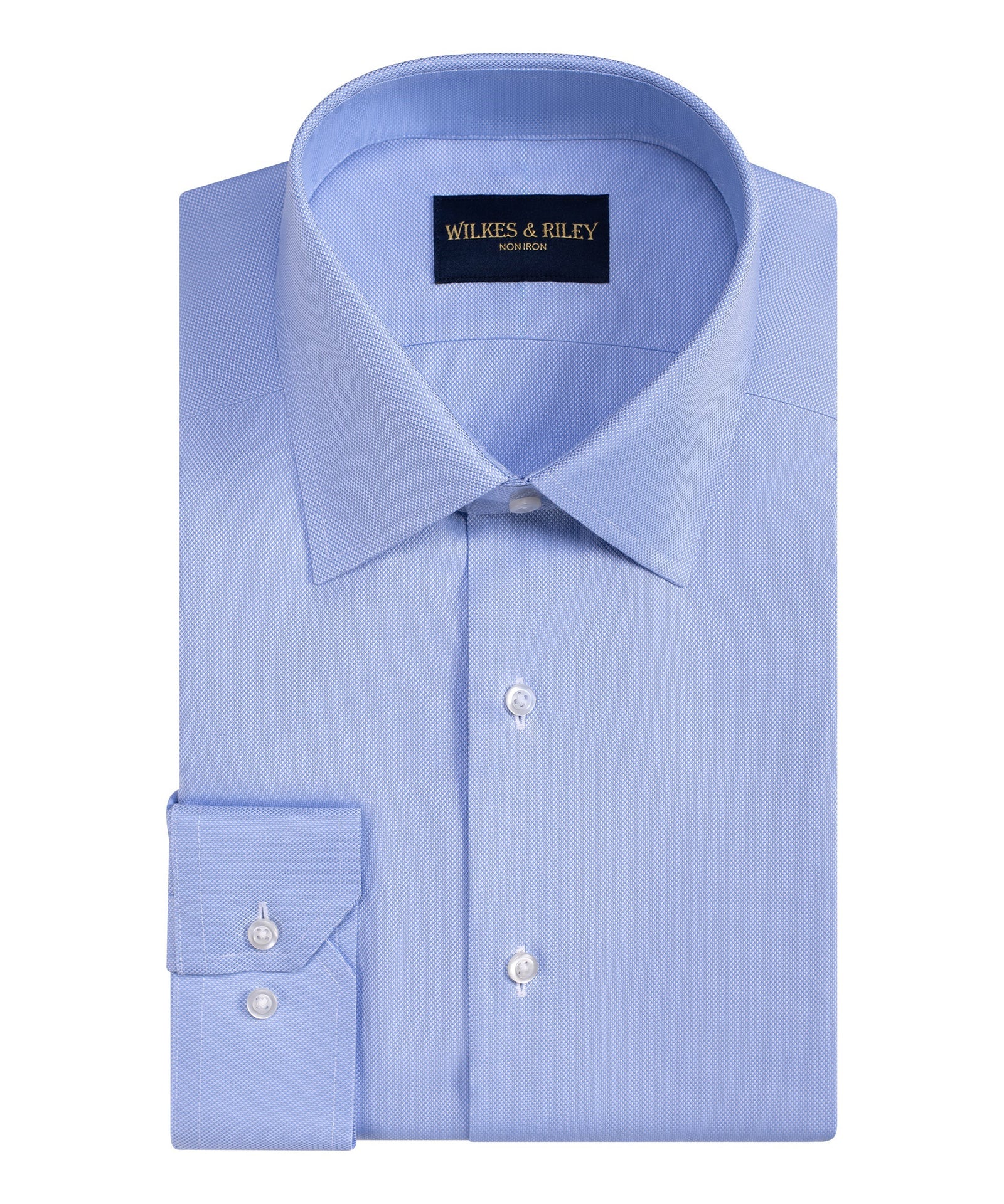 Wilkes Point Collar Blue & White