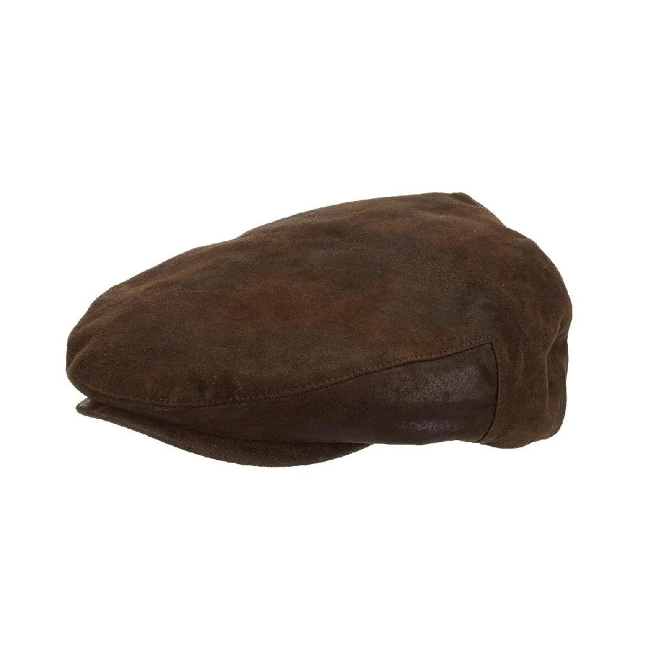 Take a classic up a notch with this weathered leather cap. Perfect for all seasons, this cap will meet your every fashion need, from winter wedding season to summer derby days.