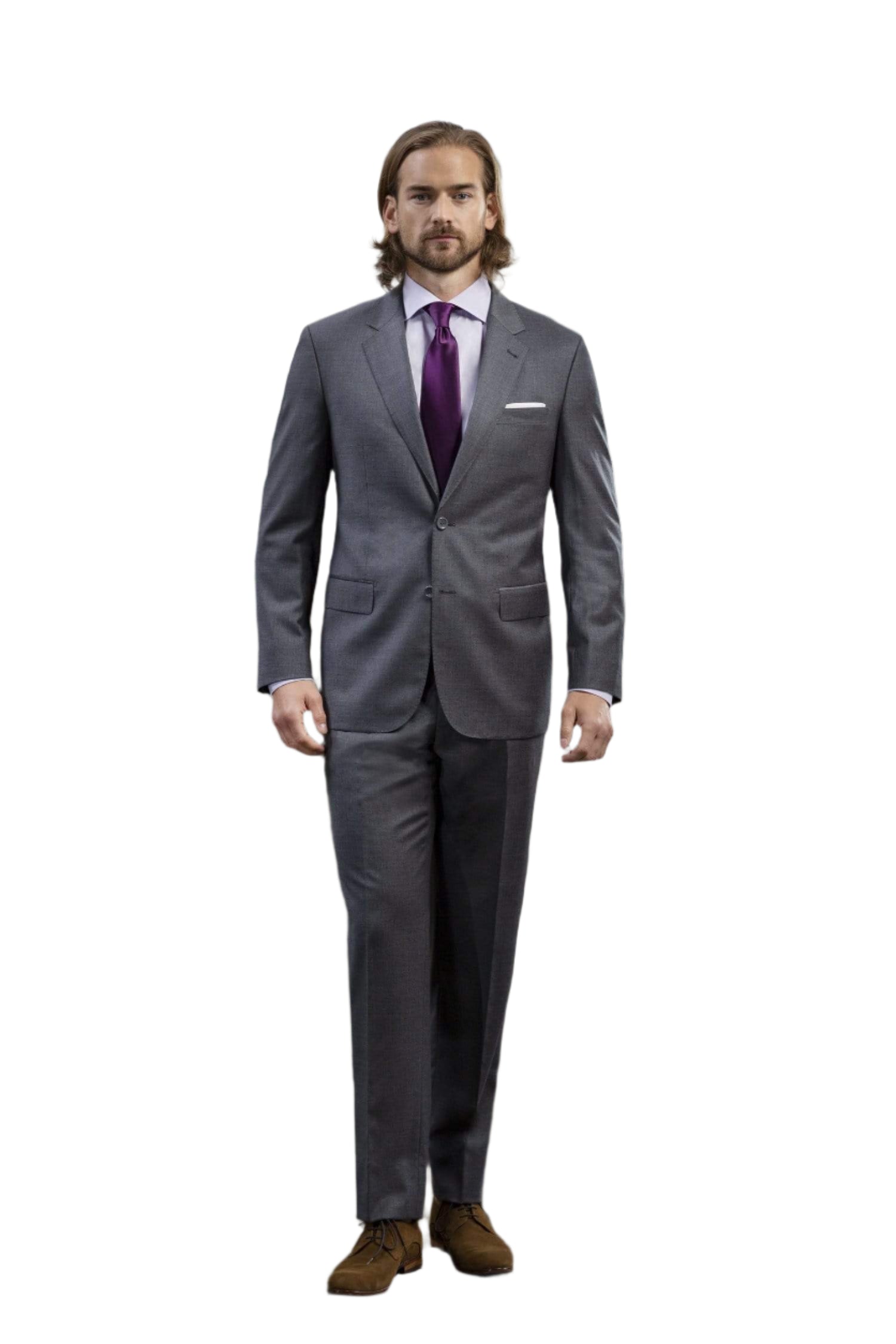 Maxman Prive Charcoal Suit