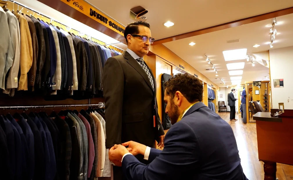 Men's Suit Alterations