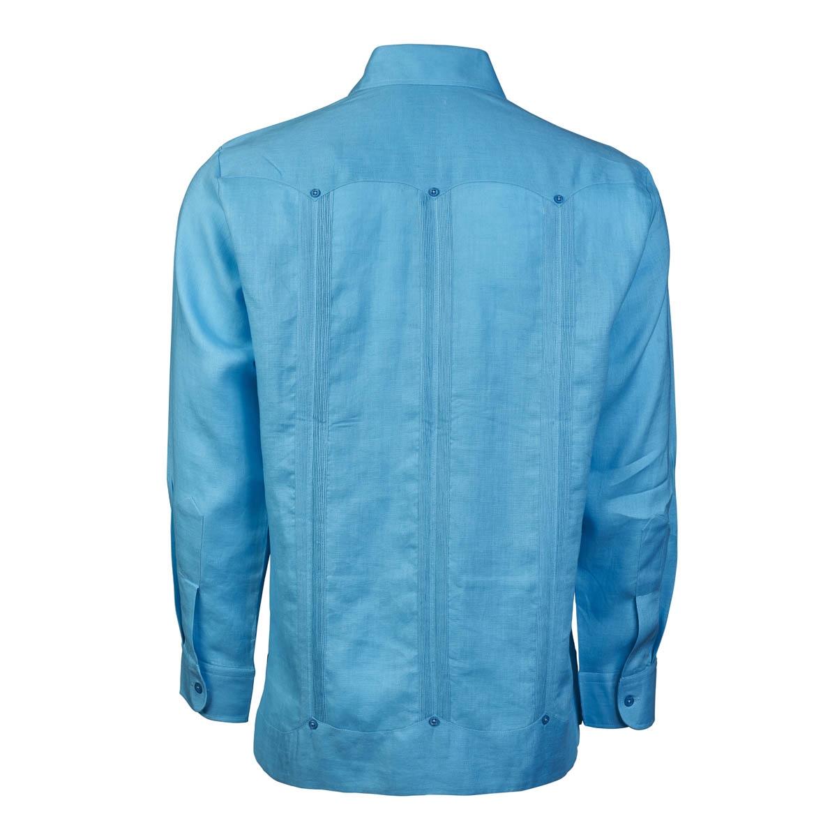Escalade Guayabera - Men's Long Sleeve | 4 Pockets | 100% Irish Linen