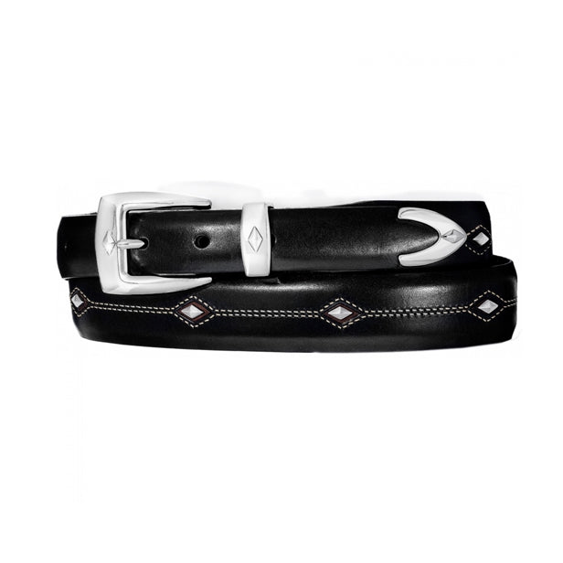 BRIGHTON - (P3503/P3507) Denver Diamond Belt (Black) (Brown) - Penners