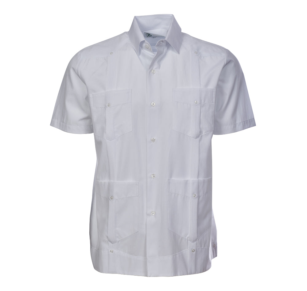 Hacienda Guayabera - Men's Short Sleeve | 100% Cotton