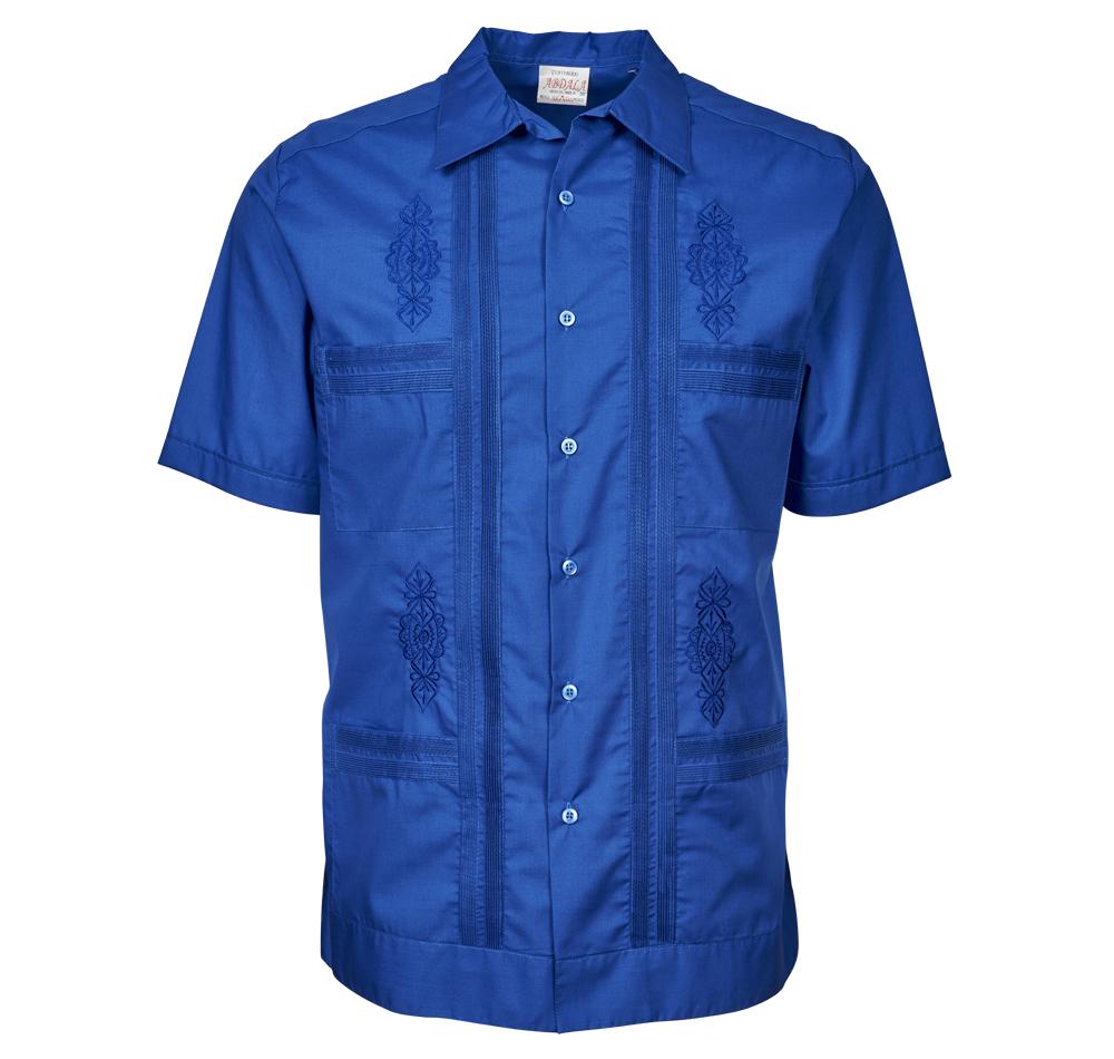 Original Short Sleeve Guayaberas | Authentic Mexican Shirts M / Original FRENCH BLUE Original Short Sleeve Guayaberas | Authentic Mexican Shirts M / Original FRENCH BLUE