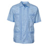 Original Guayabera - Men's Short Sleeve | Embroidered | Polyester-Cotton Blend