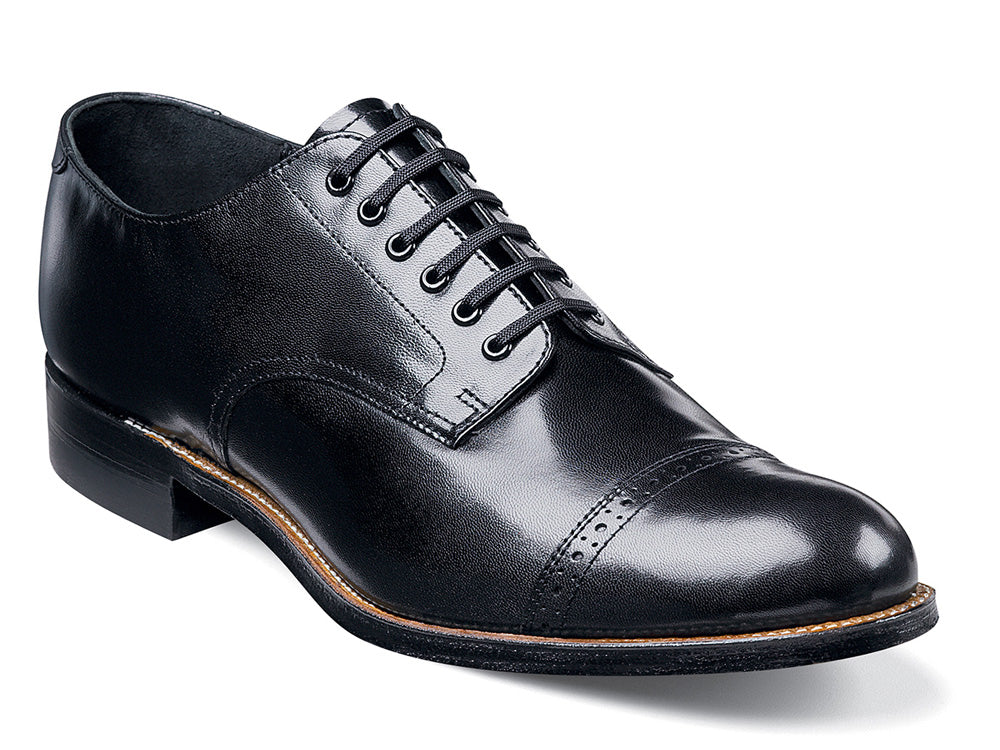 STACY ADAMS (C2937) Madison Plain Toe (Black) Penners