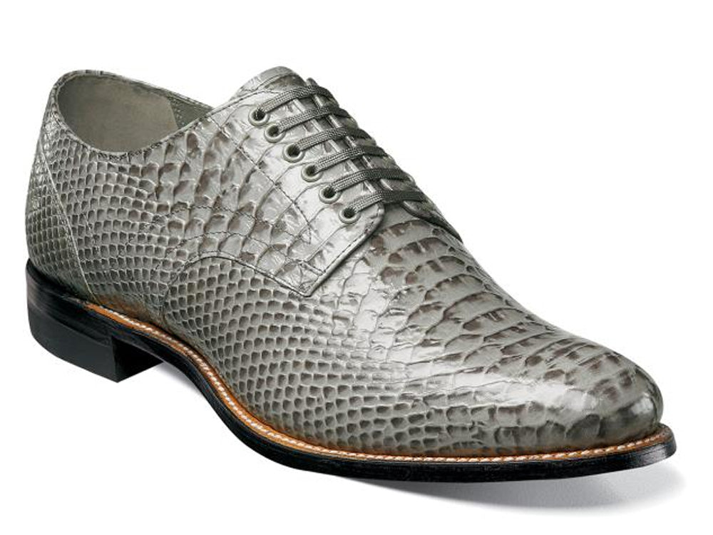 STACY ADAMS - (C2932) Madison Plain Toe (Grey) - Penners