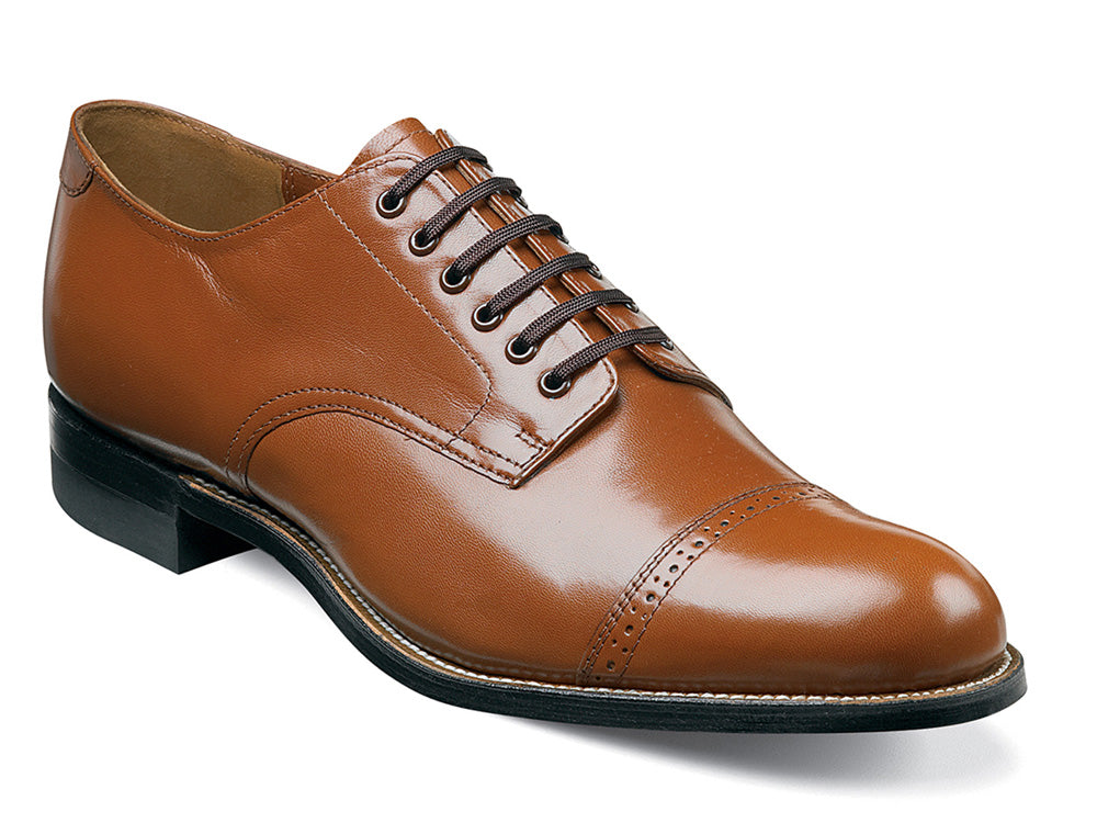 STACY ADAMS - (A2930) Madison Plain Toe (Oak)