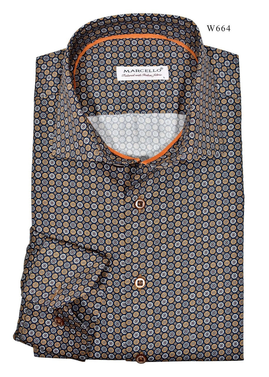 Marcello W-664 Copper/Black