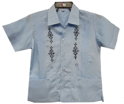 Boy's ABDALA Short Sleeve Guayabera | Penner's | Buy Online - Penners
