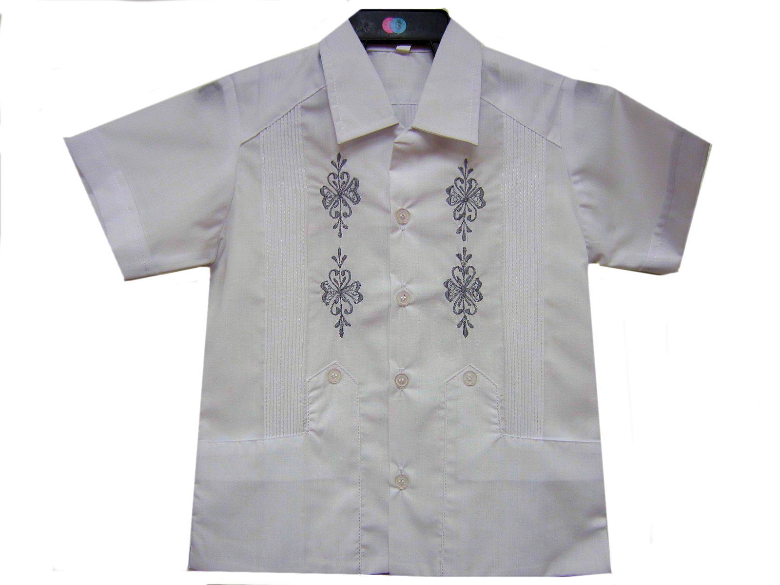 ABDALA - Ninos (Boys) Guayabera - (2315)