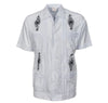 Poco Loco Guayabera - Men's Short Sleeve | 4 Pockets | Polyester-Cotton Blend