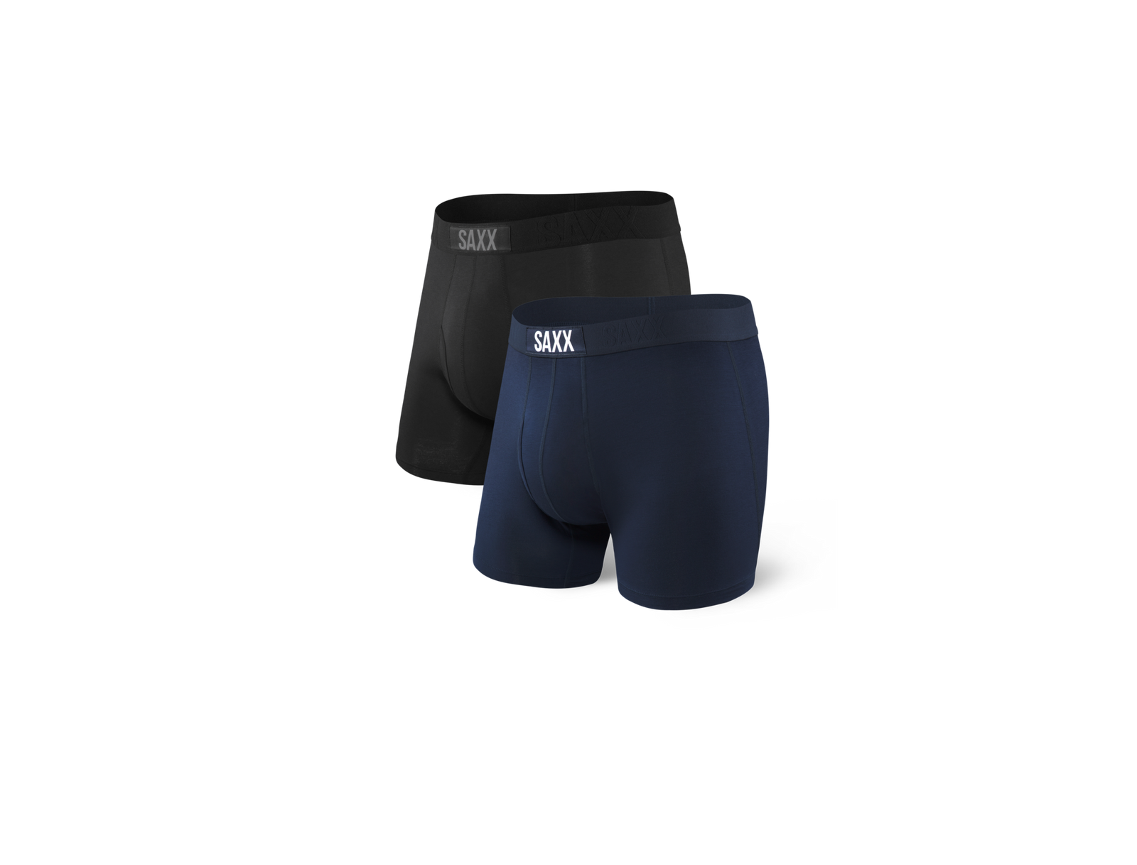 SAXX Boxer Brief 2 Pack Black/Navy