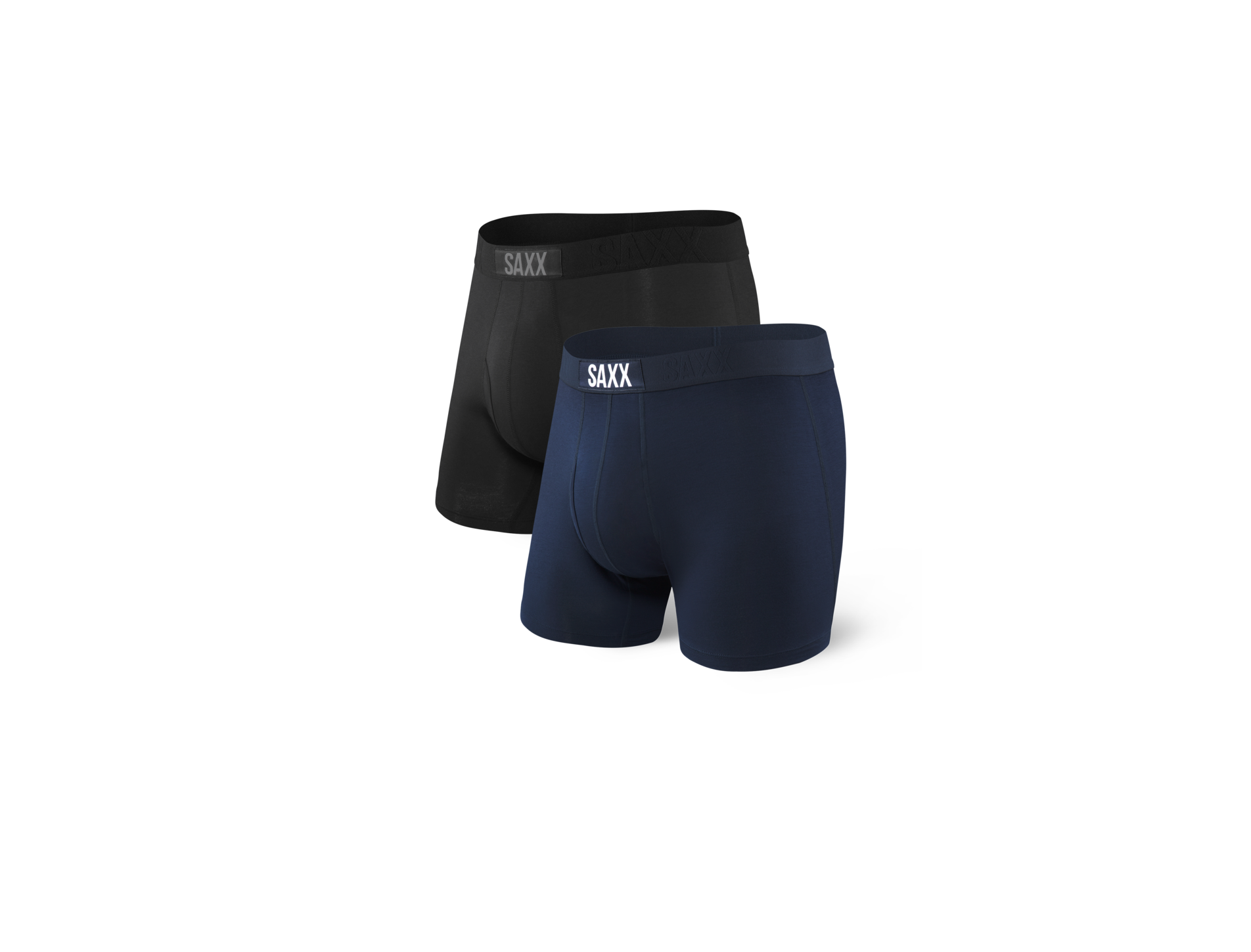 SAXX Boxer Brief 2 Pack Black/Navy - Penners