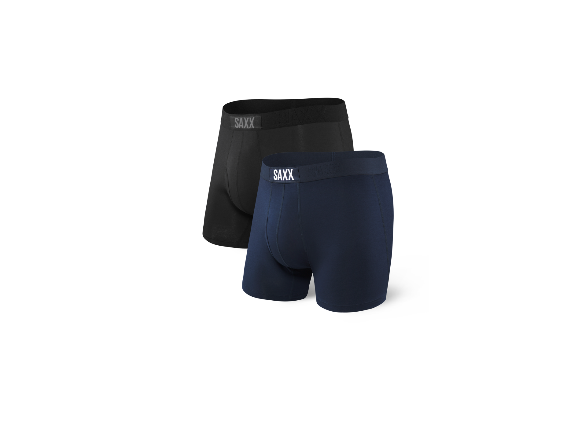 SAXX Boxer Brief 2 Pack Black/Navy